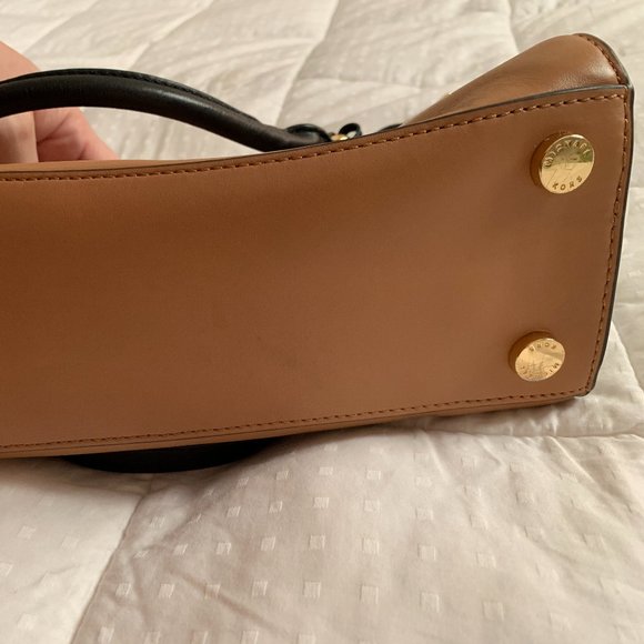 Michael Kors Hamilton Top Zip Color Block Leather Tote Bag With Gold -MSRP: $368 - Picture 7 of 7